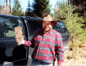 A2-215  Steve with 1st Cast by Truck